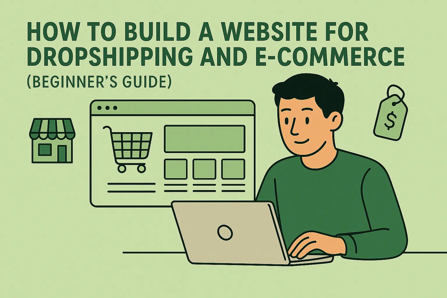 How to Build a Website for Dropshipping and E-Commerce (Beginner’s Guide)