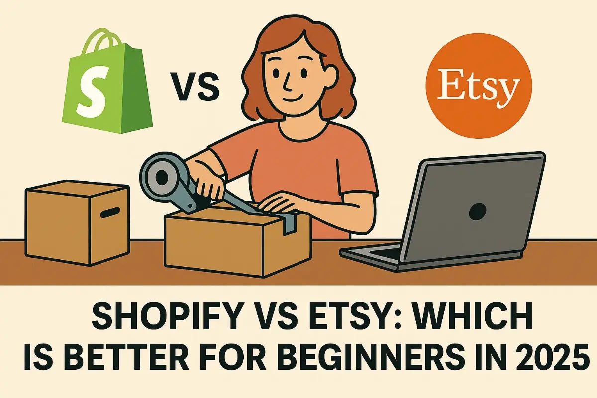 Shopify vs Etsy: Which Is Better for Beginners in 2025?