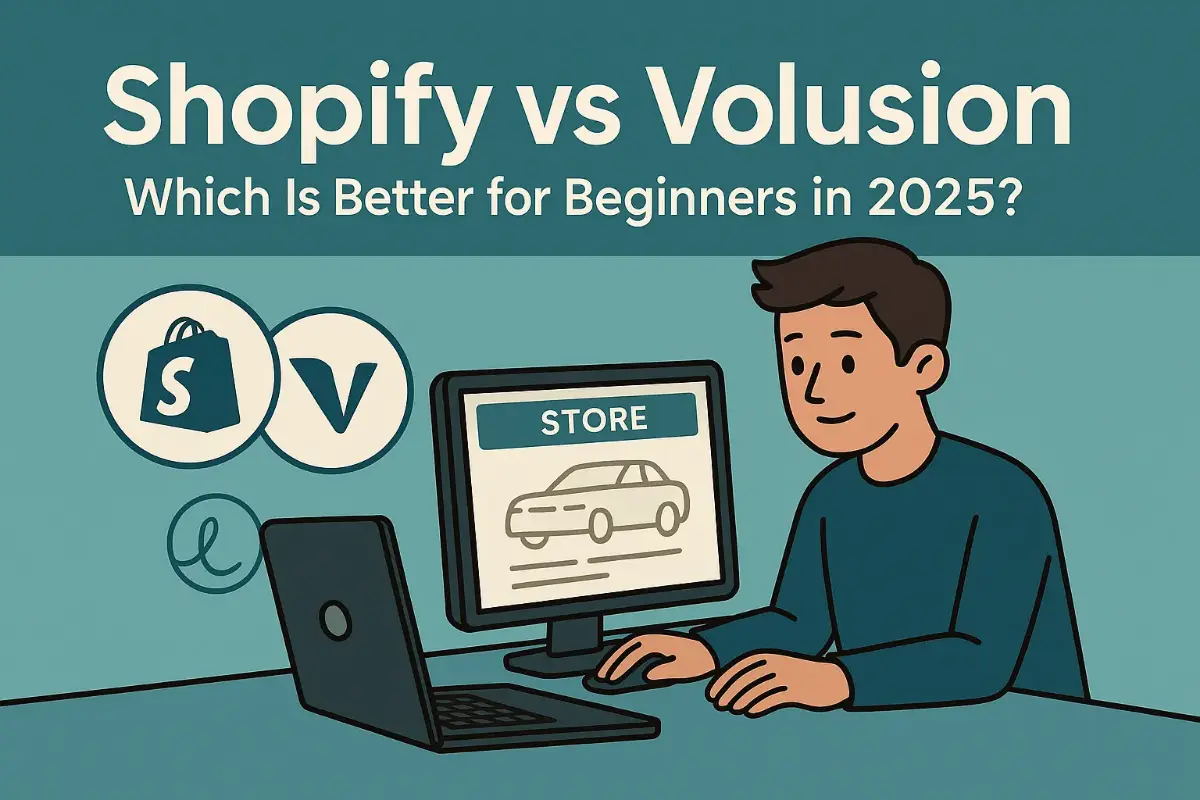 Shopify vs Volusion: Which Is Better for Beginners in 2025?