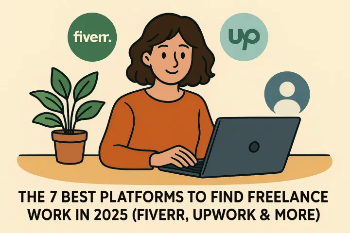 The 7 Best Platforms to Find Freelance Work in 2025 (Fiverr, Upwork & More)