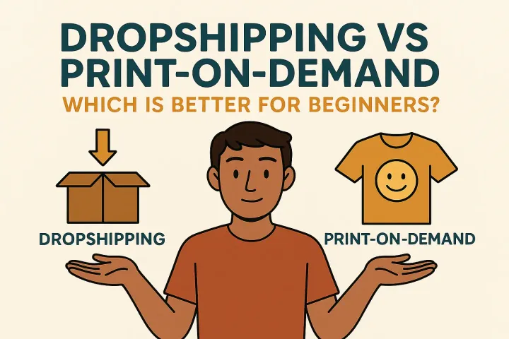 Dropshipping vs Print-on-Demand: Which is Better for Beginners?
