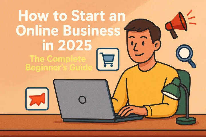 How to Start an Online Business in 2025: The Complete Beginner’s Guide