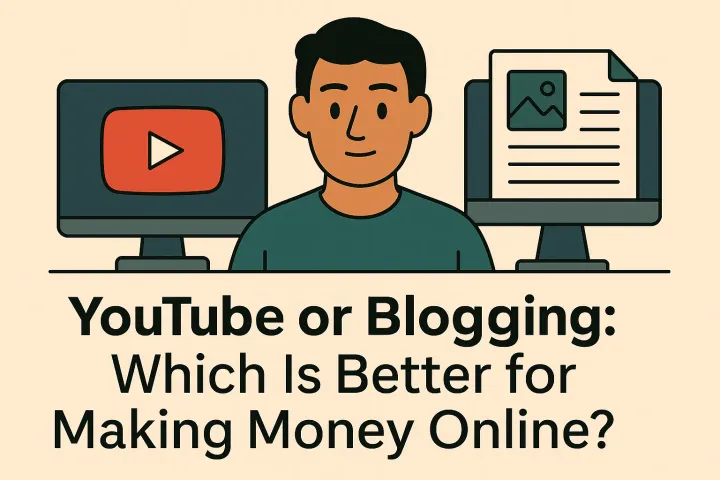 YouTube or Blogging: Which Is Better for Making Money Online?