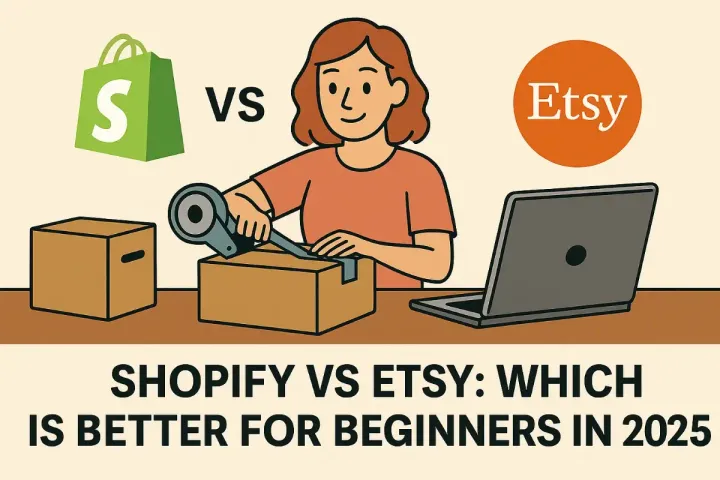 Shopify vs Etsy: Which Is Better for Beginners in 2025?